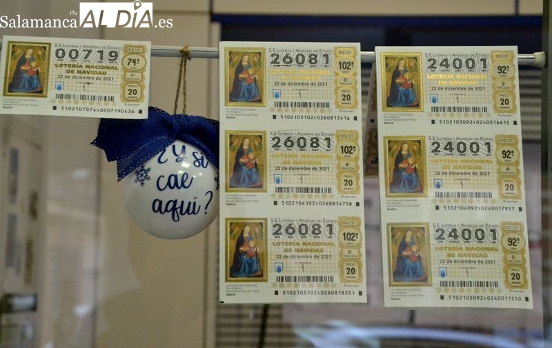 Gasto de Lotería Navidad en Salamanca