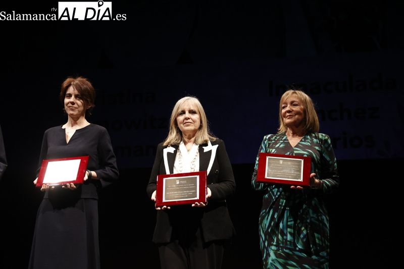 Homenaje a 3 mujeres salmantinas en el 8M